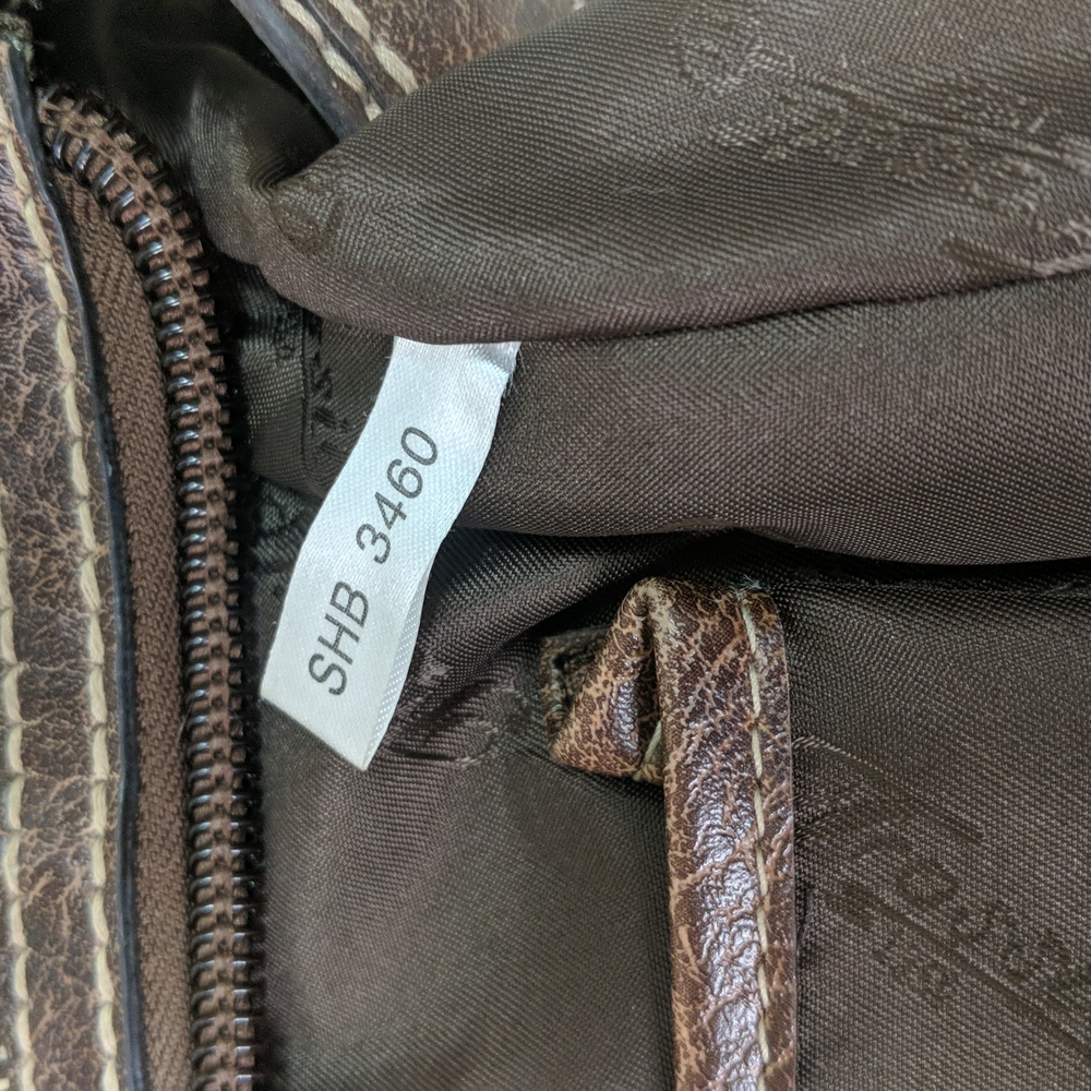 FOSSIL WOMEN'S SHOULDER BAG Leather Trim - Picture 12 of 13